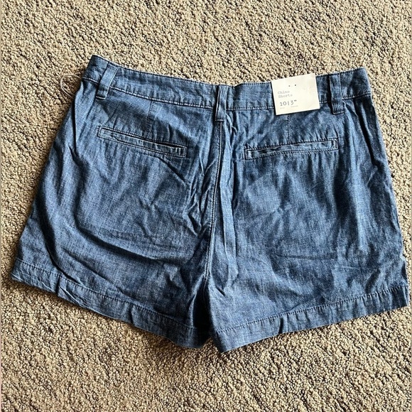 a new day Chambray 3” chino shorts NWT size 10 - Picture 8 of 12